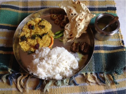 Andhra Sytle Thali meal